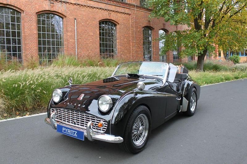 Gebraucht Triumph TR3 101 PS (74 kW) 1963 Schwarz Cabrio