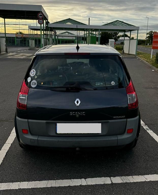 Gebraucht Renault Scénic II Expression 131 PS (96 kW) 2007 Schwarz Van / Kleinbus