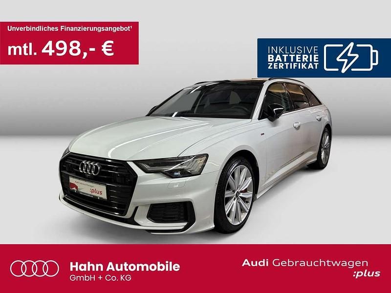Gebraucht Audi A6 S-Line 367 PS (269 kW) 2023 Gletscherweiß metallic Kombi