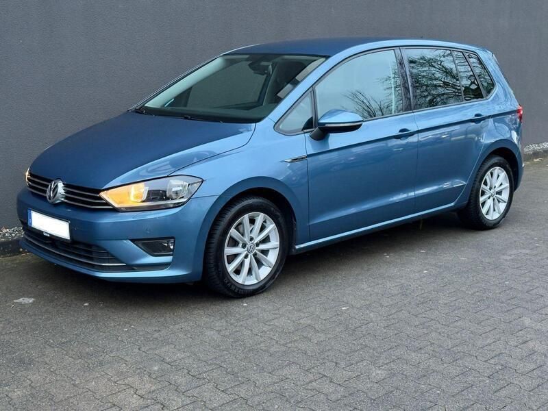 Blau Gebraucht 2016 VW Golf Sportsvan LOUNGE Van / Kleinbus | 9.500 € (Fairer Preis) - Bild 1/4