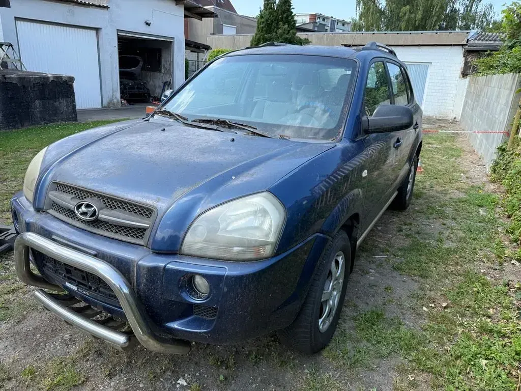 Gebraucht Hyundai Tucson GLS 113 PS (83 kW) 2005 Blau SUV