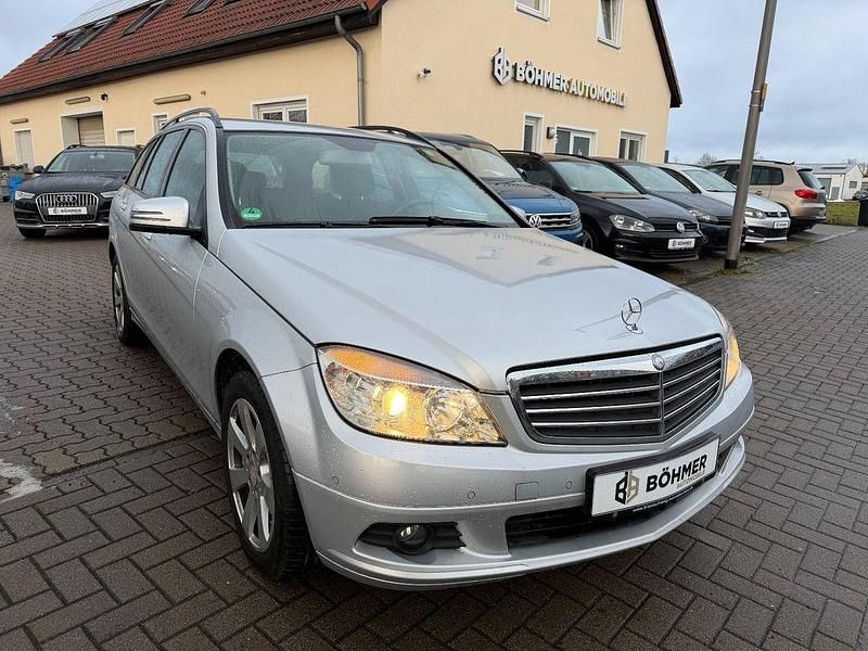 Silber Gebraucht 2009 Mercedes C200 Kombi | 8.900 € (Teuer) - Bild 1/4