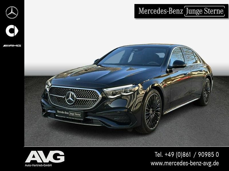 Schwarz Gebraucht 2024 Mercedes E450 AMG Limousine | 67.990 € (Etwas zu teuer) - Bild 1/4