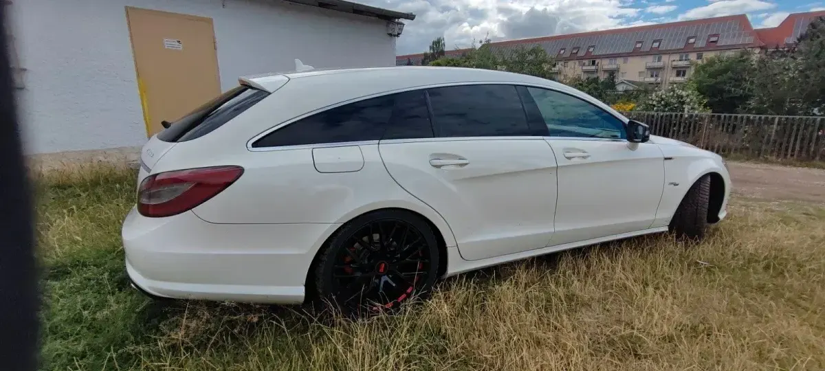 Gebraucht Mercedes CLS350 Shooting Brake 265 PS (194 kW) 2014 Weiß Kombi