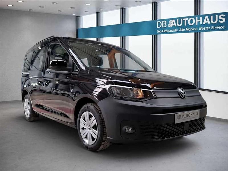 Gebraucht VW Caddy 122 PS (89 kW) 2022 Schwarz Van / Kleinbus