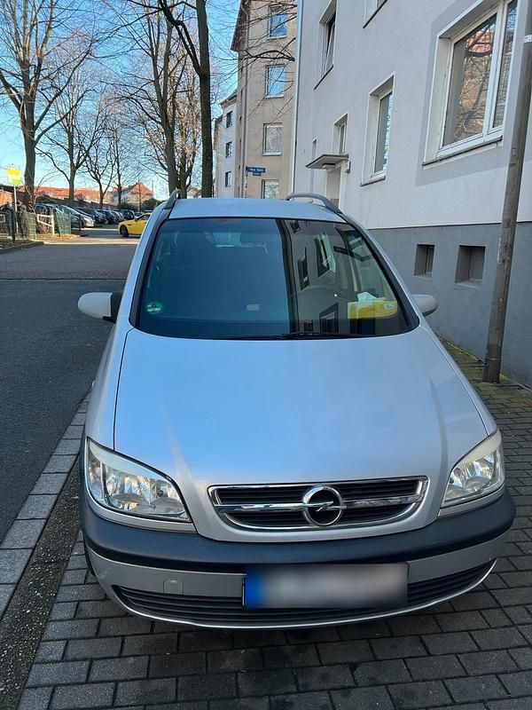Gebraucht Opel Zafira 101 PS (74 kW) 2003 Grau Van / Kleinbus