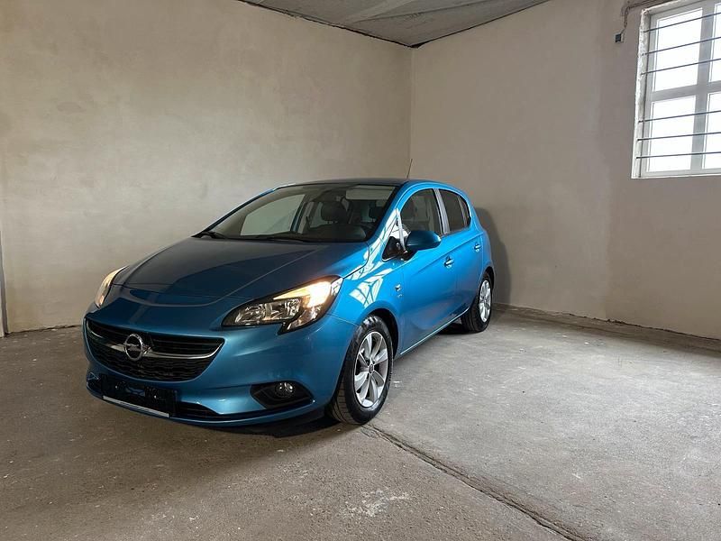 Blau Gebraucht 2016 Opel Corsa drive Kleinwagen | 7.990 € (Fairer Preis) - Bild 1/4