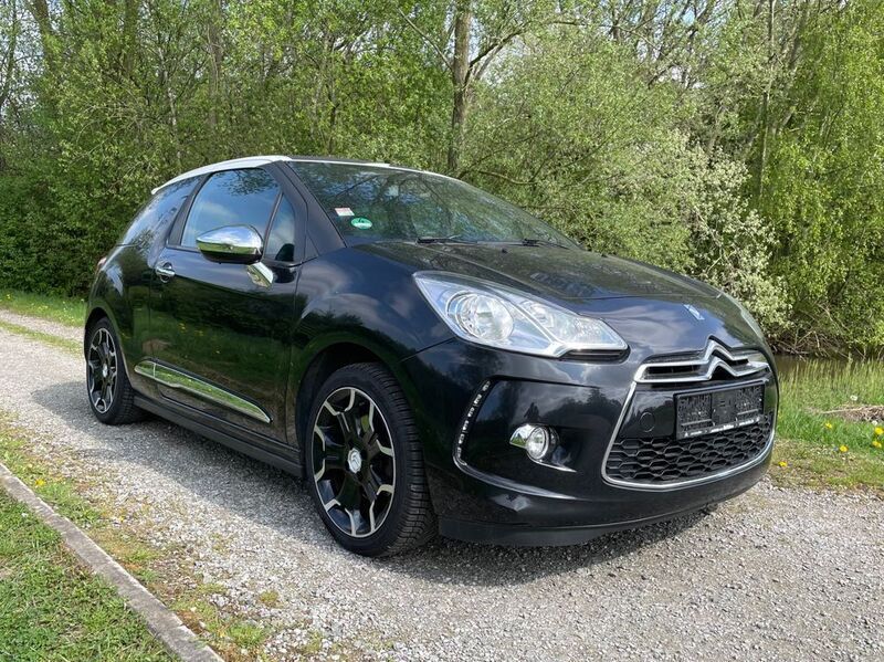 Schwarz Gebraucht 2012 Citroën DS3 Sport Chic Kleinwagen | 4.790 € (Superpreis) - Bild 1/4