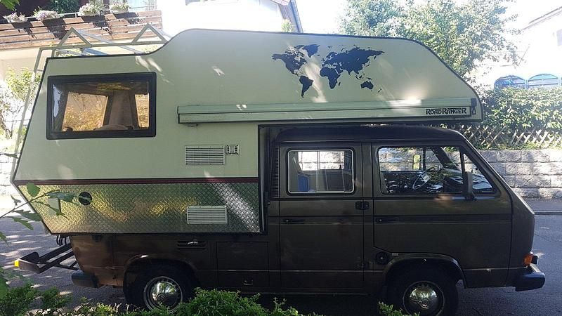 Gebraucht VW T3 70 PS (51 kW) 1989 Braun Van