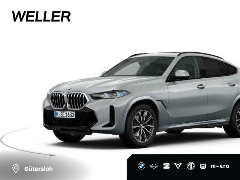 Skyscraper grau (grau) Gebraucht 2024 BMW X6 M Sport SUV | 83.850 € (Superpreis) - Bild 1/4
