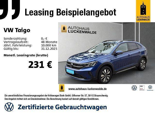 Blau Gebraucht 2024 VW Taigo Move SUV | 22.888 € (Superpreis) - Bild 1/4