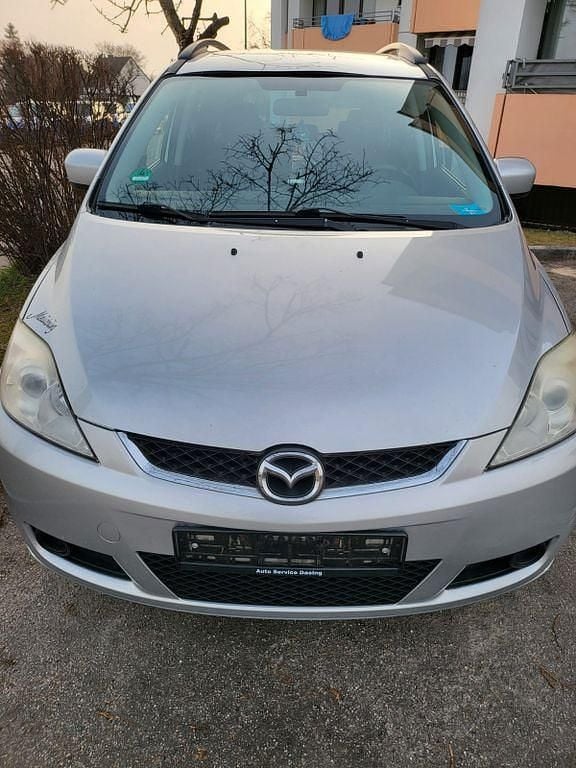 Gebraucht Mazda 5 Comfort 110 PS (80 kW) 2005 Silber Van / Kleinbus