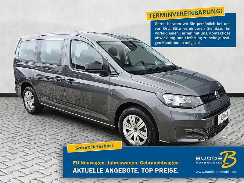 Indiumgrau metallic Neu 2025 VW Caddy Maxi Van / Kleinbus | 35.880 € (Guter Preis) - Bild 1/4