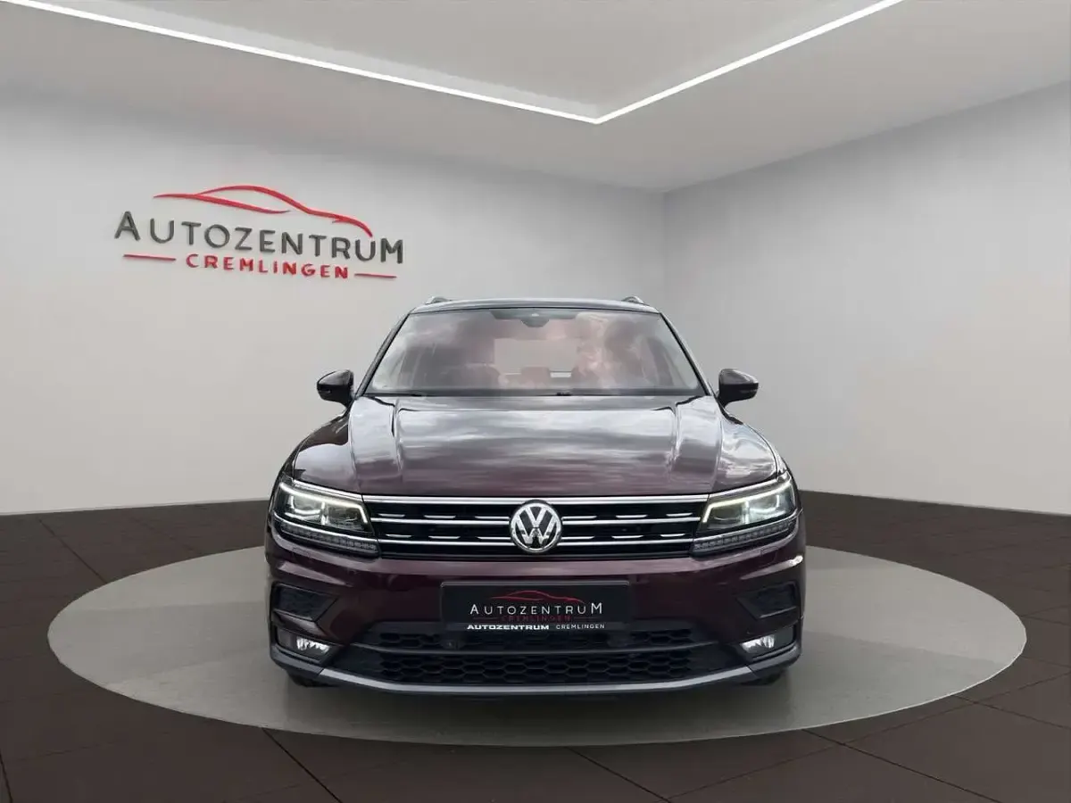 Gebraucht VW Tiguan 190 PS (139 kW) 2019 Rot SUV