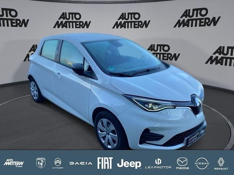 Gletscherweiss Gebraucht 2020 Renault Zoe Life Kleinwagen | 9.390 € (Superpreis) - Bild 1/4