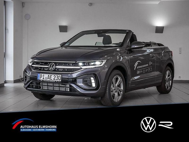 Grau Gebraucht 2025 VW T-Roc Cabriolet R-line Cabrio | 39.900 € (Etwas zu teuer) - Bild 1/4