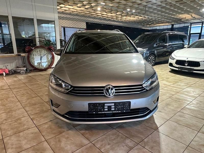 Gebraucht VW Golf Sportsvan LOUNGE 110 PS (80 kW) 2016 Silber Van / Kleinbus