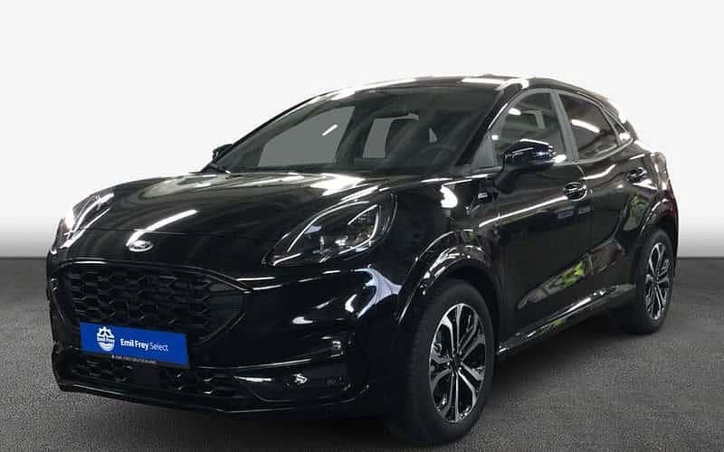 Schwarz Gebraucht 2024 Ford Puma Gen-E ST-Line X SUV | 22.442 € (Fairer Preis) - Bild 1/4