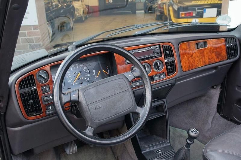 Gebraucht Saab 900 Cabriolet 1993 Schwarz Cabrio