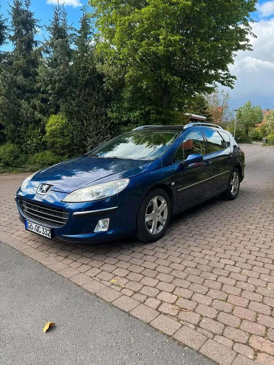 Gebraucht Peugeot 407 140 PS (102 kW) 2008 Blau Kombi