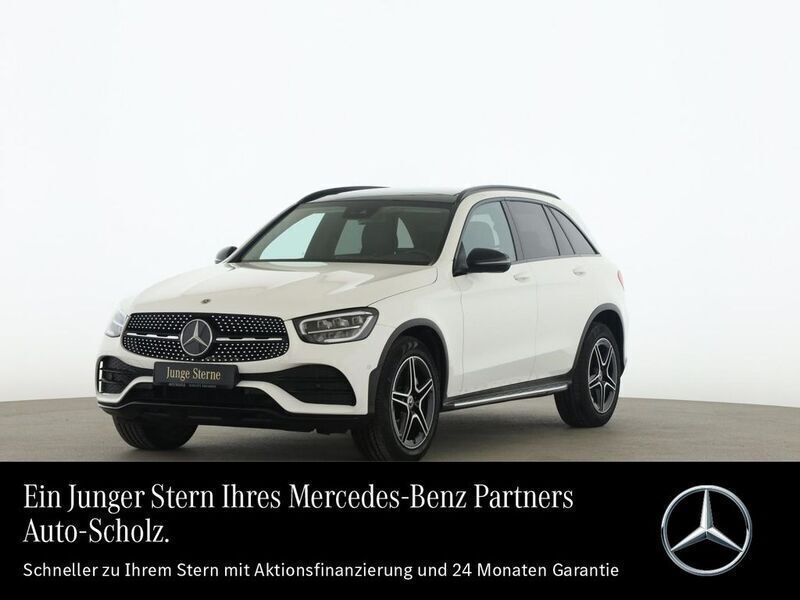 Weiß Gebraucht 2021 Mercedes GLC400d AMG SUV | 36.944 € (Superpreis) - Bild 1/4