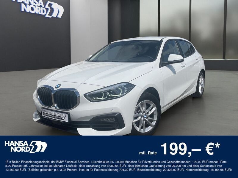 Weiß Gebraucht 2024 BMW 118 Advantage Kleinwagen | 26.650 € (Fairer Preis) - Bild 1/4