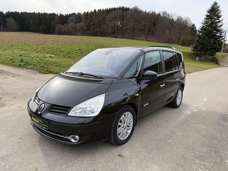 Gebraucht Renault Espace 173 PS (127 kW) 2012 Schwarz Van / Kleinbus