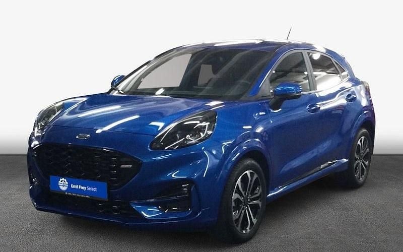 Desert island blue Gebraucht 2024 Ford Puma ST-Line SUV | 22.400 € (Superpreis) - Bild 1/4