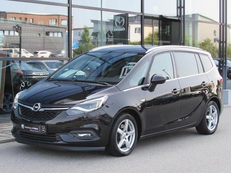 Schwarz Gebraucht 2018 Opel Zafira Innovation Van / Kleinbus | 9.990 € (Fairer Preis) - Bild 1/4