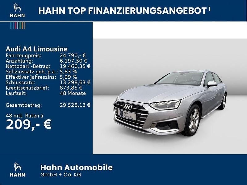 Gebraucht Audi A4 Advanced 190 PS (139 kW) 2019 Silber Limousine