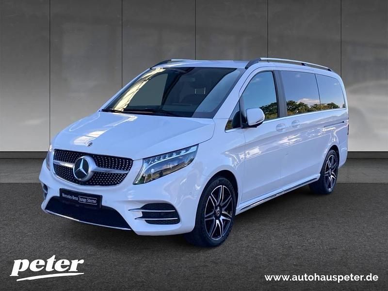 Weiß Gebraucht 2024 Mercedes V300 Avantgarde Van / Kleinbus | 69.670 € (Etwas zu teuer) - Bild 1/4