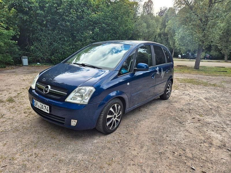 Blau Gebraucht 2003 Opel Meriva Van / Kleinbus | 998 € (Fairer Preis) - Bild 1/4