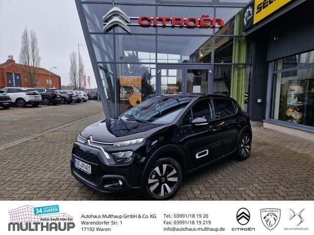 Lackierung schwarz perla nera/ Gebraucht 2024 Citroën C3 PureTech Kleinwagen | 15.840 € (Fairer Preis) - Bild 1/4