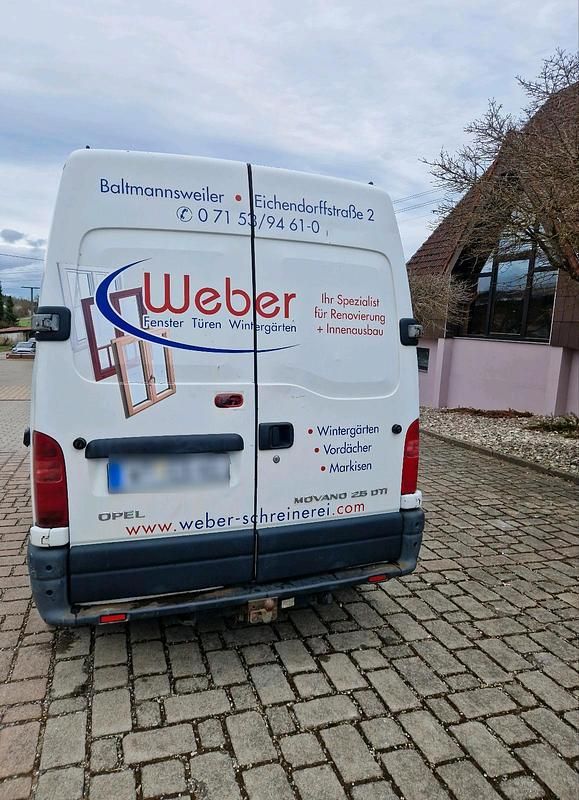 Gebraucht Opel Movano 120 PS (88 kW) 2003 Weiß Van / Kleinbus