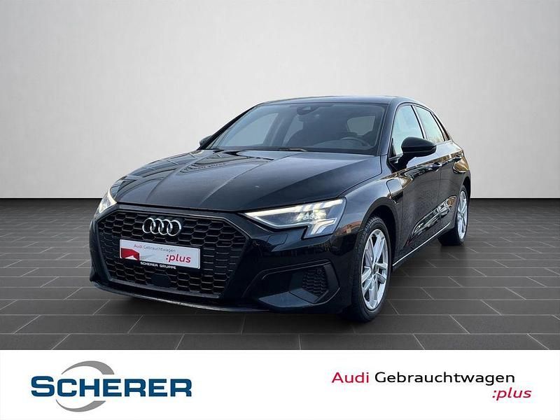 Schwarz Gebraucht 2022 Audi A3 Sport Limousine | 21.990 € (Guter Preis) - Bild 1/4