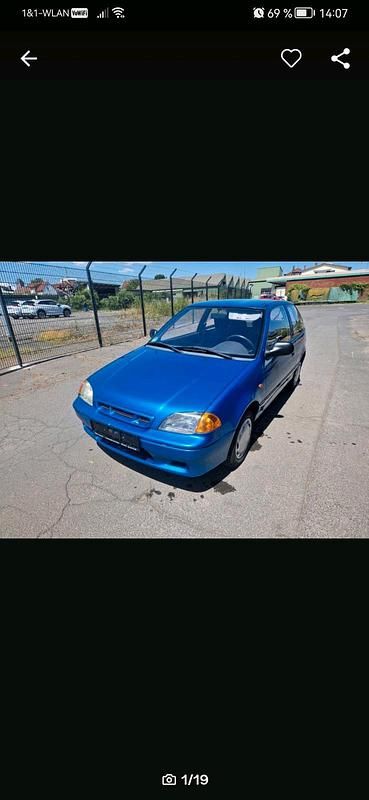 Blau Gebraucht 1999 Suzuki Swift Kleinwagen | 1.499 € - Bild 1/4
