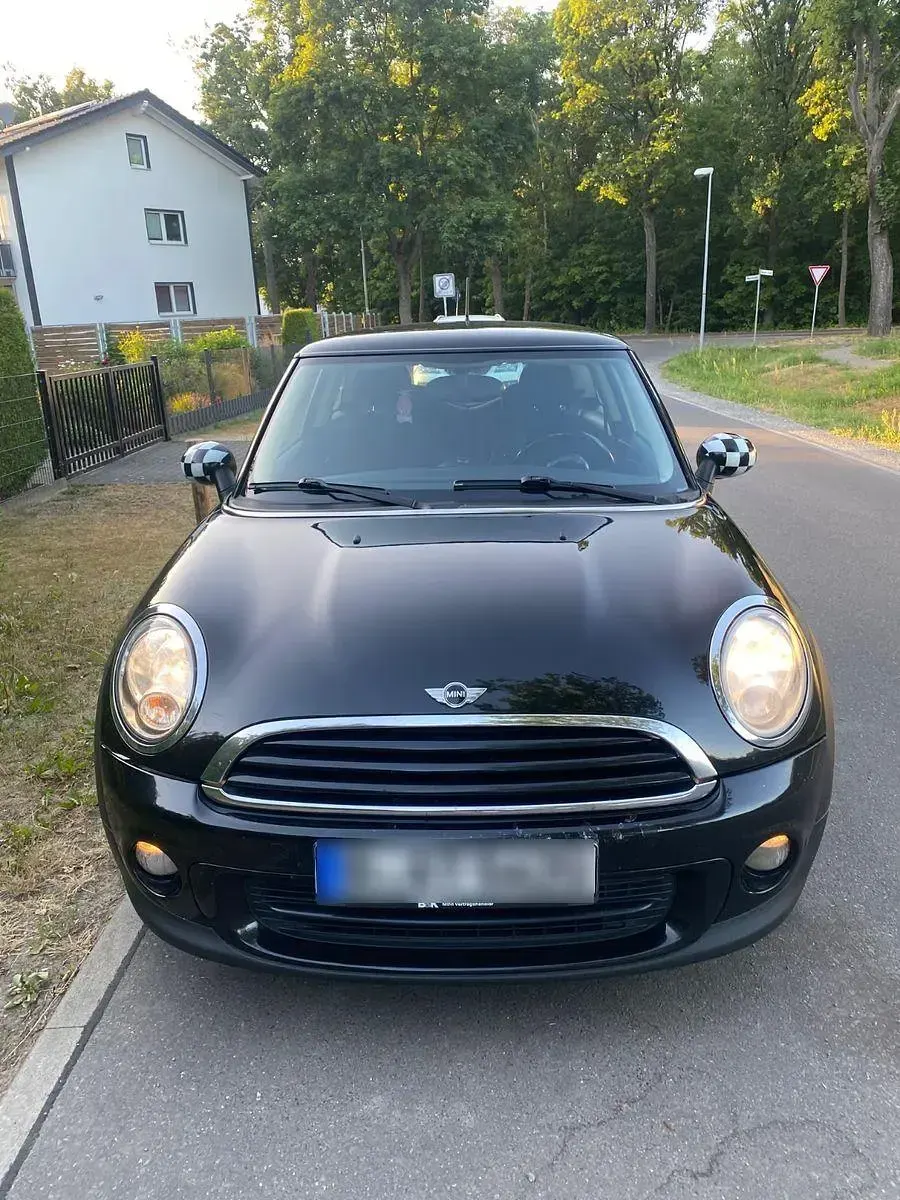 Gebraucht Mini ONE 75 PS (55 kW) 2012 Schwarz Kleinwagen