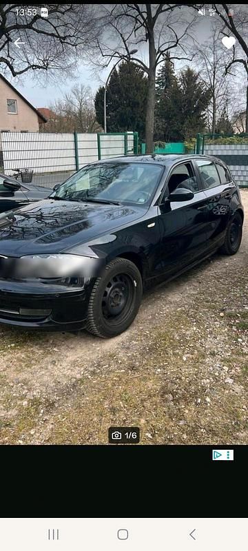 Schwarz Gebraucht 2009 BMW 118 Kleinwagen | 2.800 € (Superpreis) - Bild 1/4