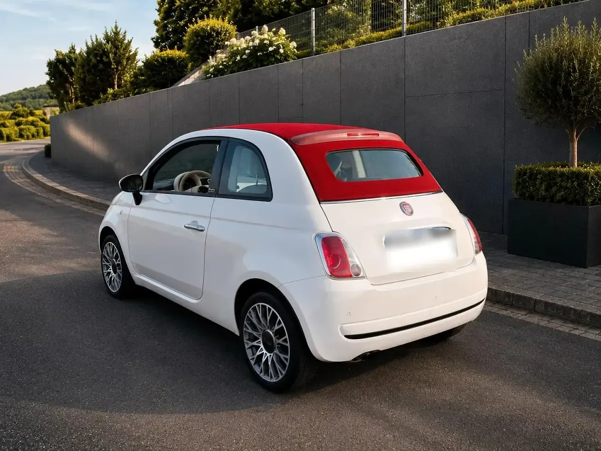 Gebraucht Fiat 500 69 PS (50 kW) 2014 Weiß Cabrio