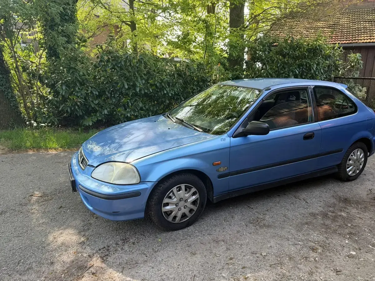 Gebraucht Honda Civic 90 PS (66 kW) 1997 Blau Kleinwagen