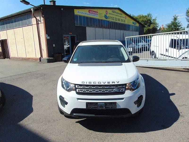 Weiß Gebraucht 2017 Land Rover Discovery Sport Pure SUV | 8.999 € (Superpreis) - Bild 1/4