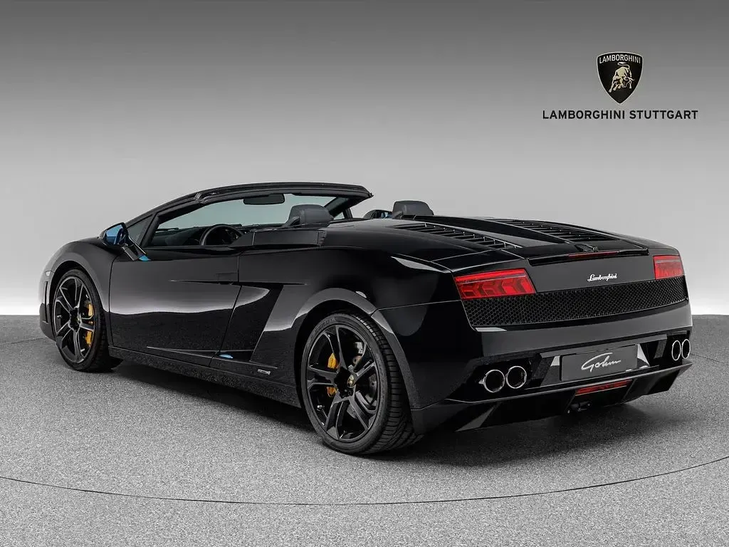 Gebraucht Lamborghini Gallardo 560 PS (411 kW) 2010 Schwarz Cabrio