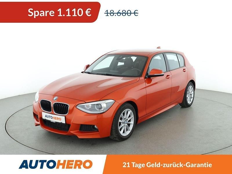 Orange Gebraucht 2014 BMW 125 M Sport Kleinwagen | 17.570 € (Etwas zu teuer) - Bild 1/3
