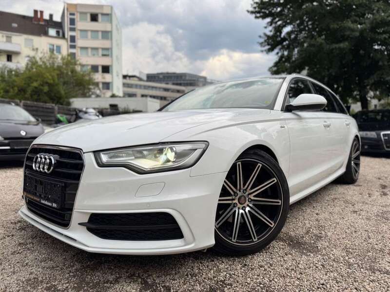 Ibisweiss Gebraucht 2014 Audi A6 S-Line Kombi | 11.950 € (Fairer Preis) - Bild 1/4