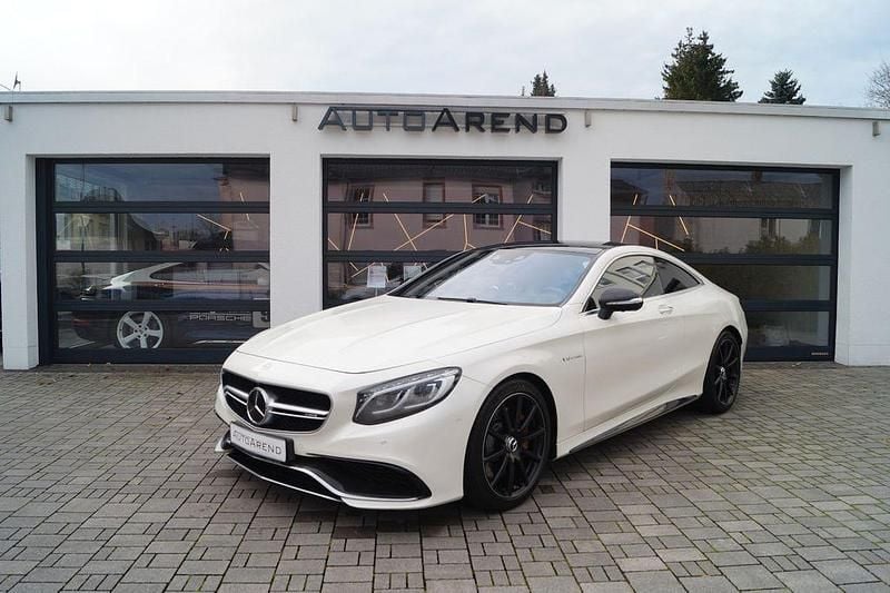 Weiß metallic Gebraucht 2016 Mercedes S63 AMG AMG Coupé | 59.900 € (Superpreis) - Bild 1/4