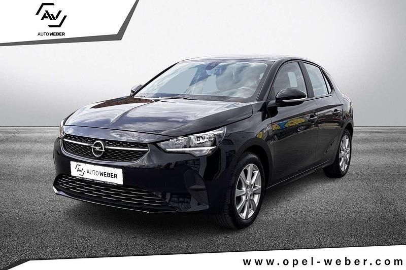 Gebraucht Opel Corsa Edition 75 PS (55 kW) 2022 Diamant schwarz/karbon schwarz Kleinwagen