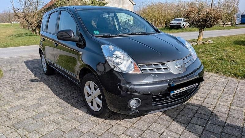 Gebraucht Nissan Note Acenta 88 PS (64 kW) 2007 Schwarz Kleinwagen