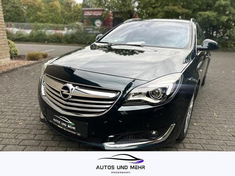 Grün Gebraucht 2015 Opel Insignia Innovation Kombi | 5.499 € (Superpreis) - Bild 1/4