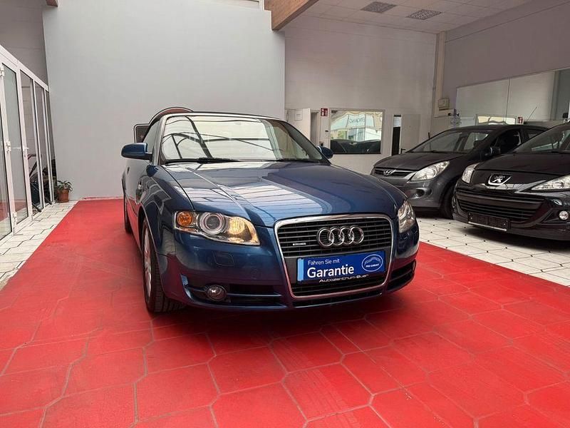 Blau Gebraucht 2007 Audi A4 Cabriolet Sport Cabrio | 9.990 € (Fairer Preis) - Bild 1/4