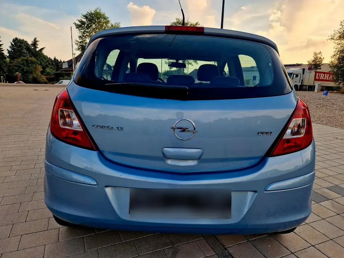 Gebraucht Opel Corsa 80 PS (58 kW) 2007 Blau Kleinwagen